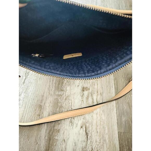 Kate Spade Women's Crossbody Bag Blue & White Pattern *SEE PHOTOS & DESCRIPTION* - Picture 6 of 6